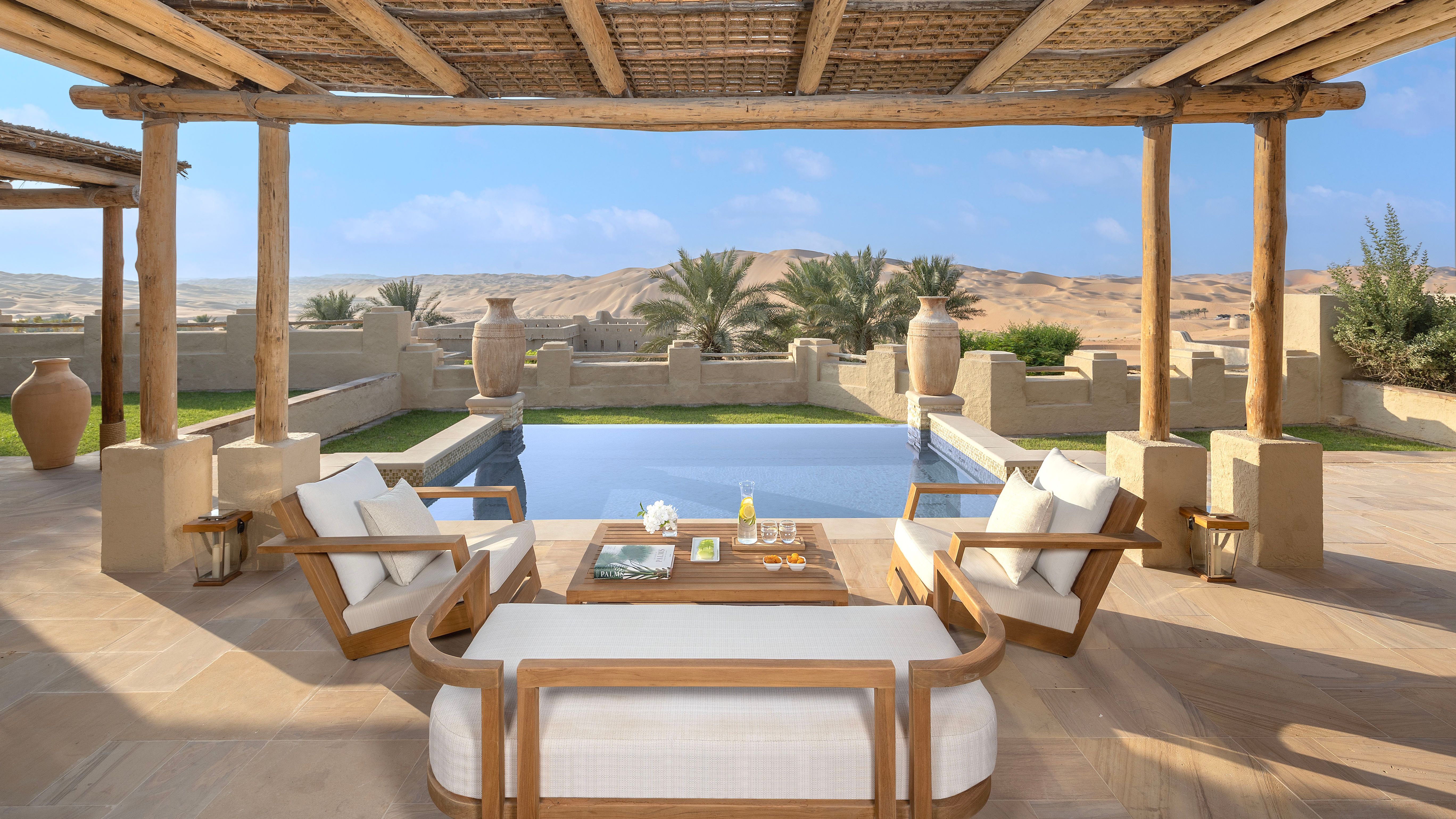 Desert Oasis in Abu Dhabi, UAE