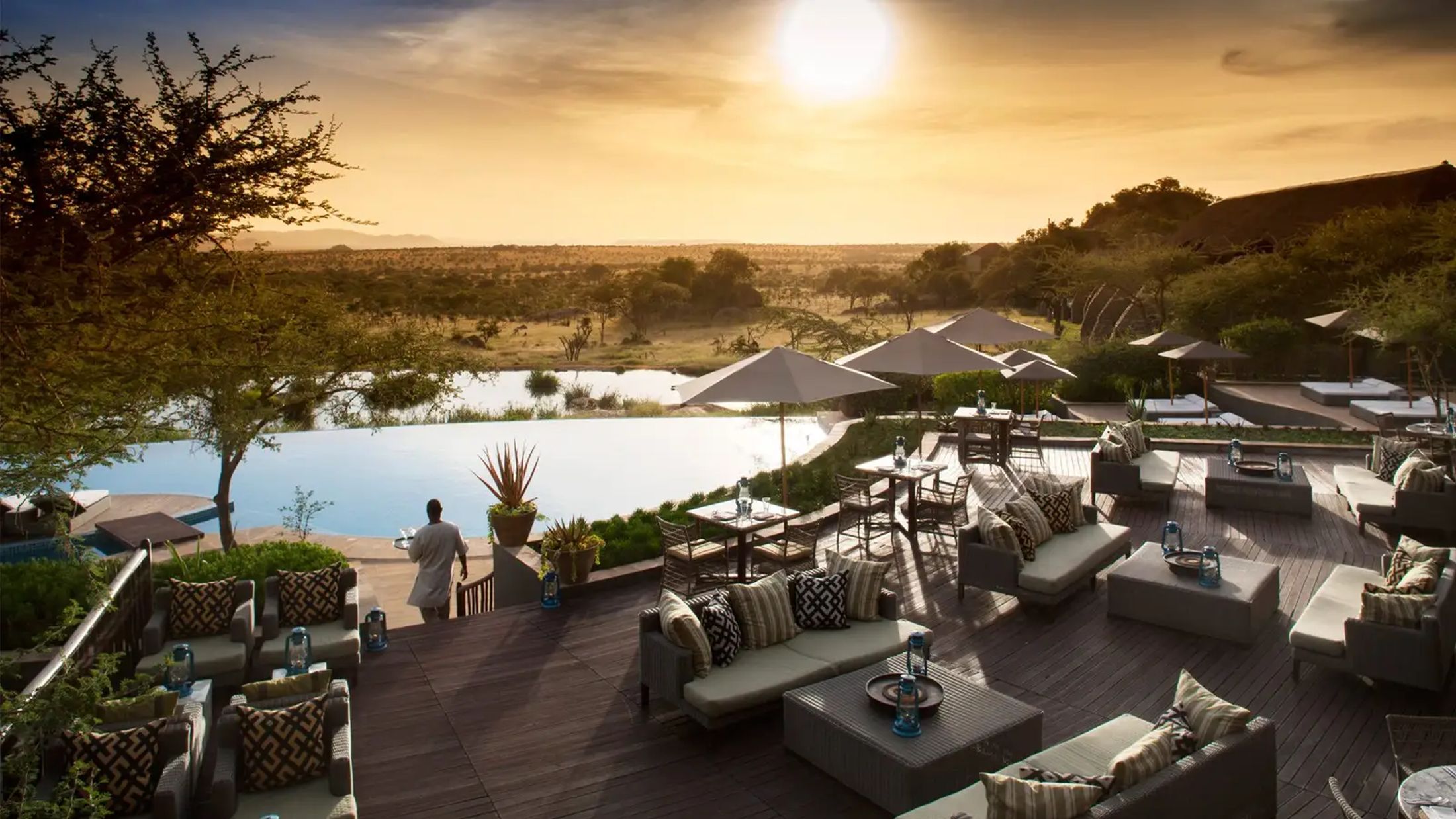 Safari Lodge in Serengeti, Tanzania